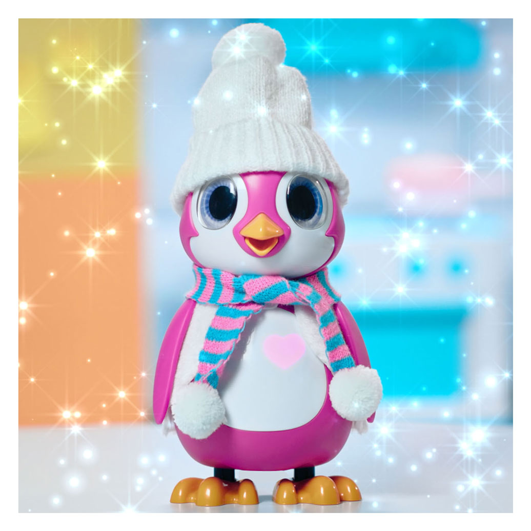 Silverlit Rescue Interactive Penguin Pink