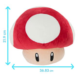 Tomy Mocchi Mocchi Mega Super Mario Mushroom Pluchen abrazo