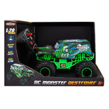 Gear2play RC Monster Destroyer oppbevarbar bil