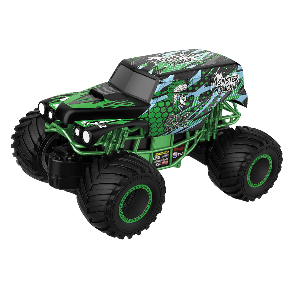 Garn2play RC Monster zerstéierend Buedem Auto