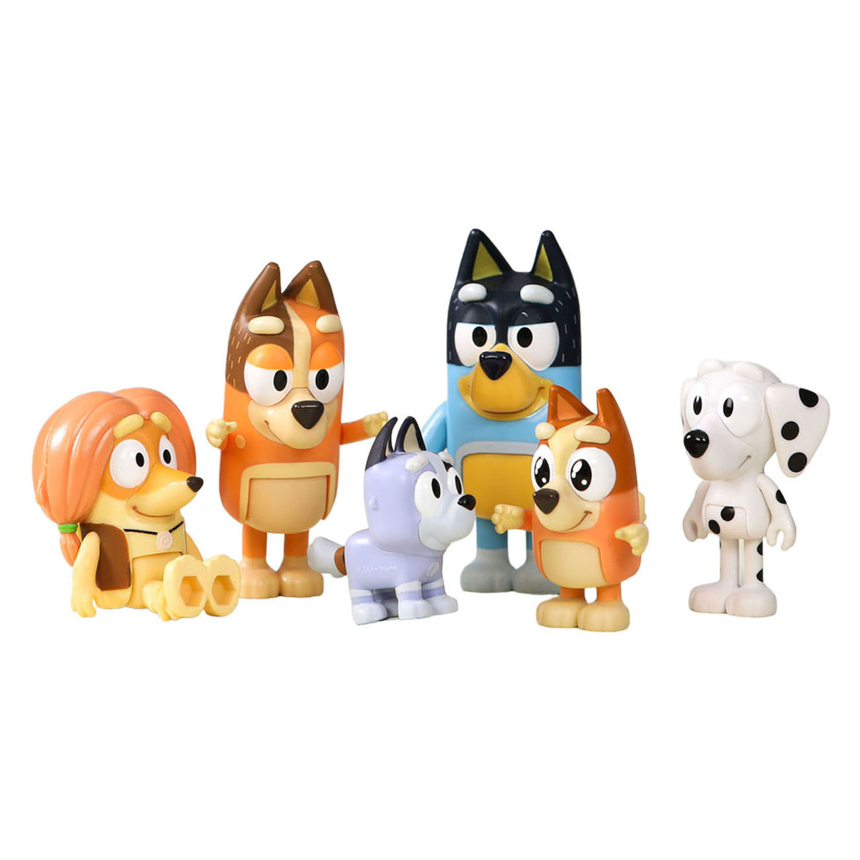 Spectron Bluey Speelfiguren Familie Vrienden, 8st.