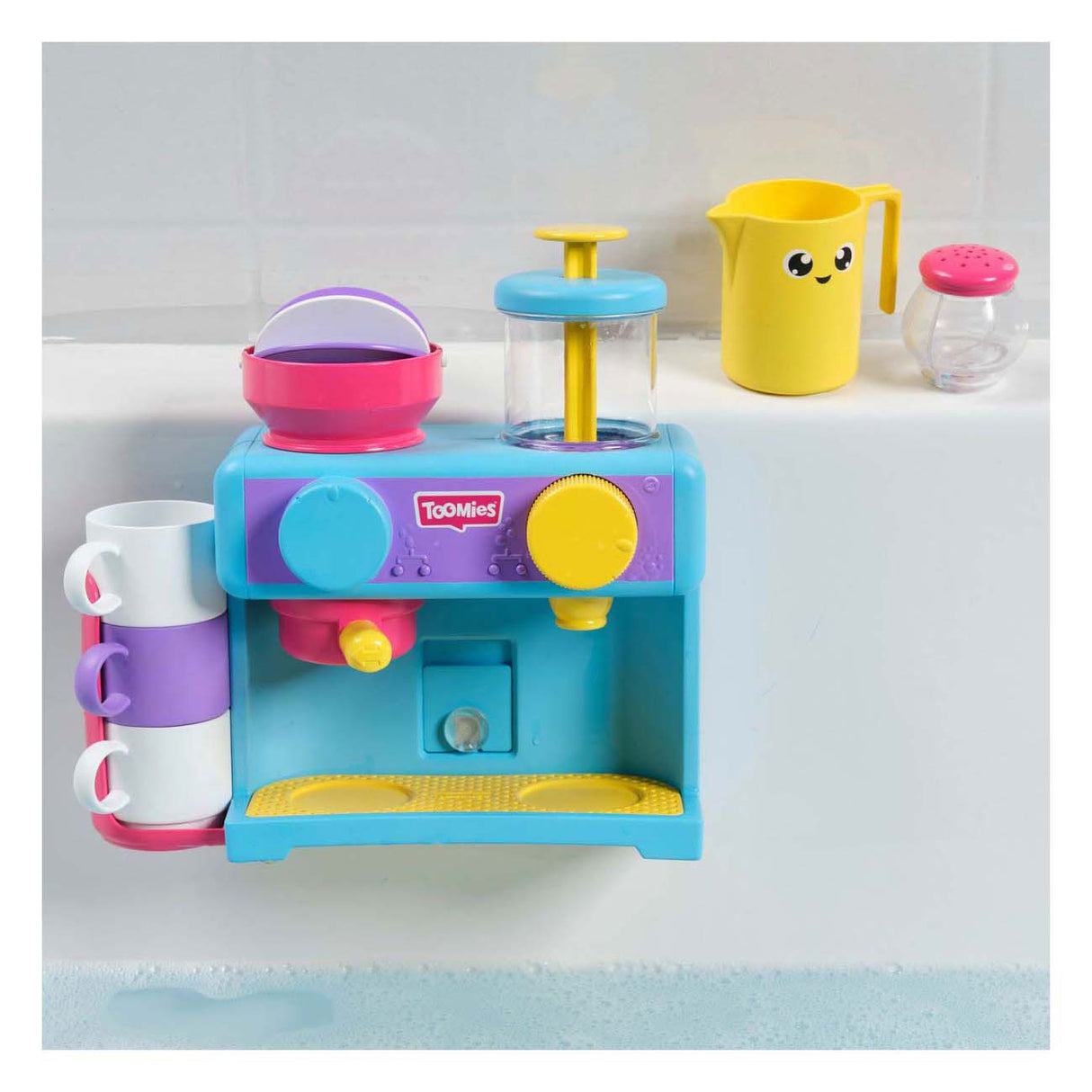 Tomy Bath Spielzeug Kaffeemaschine schlechte Barista