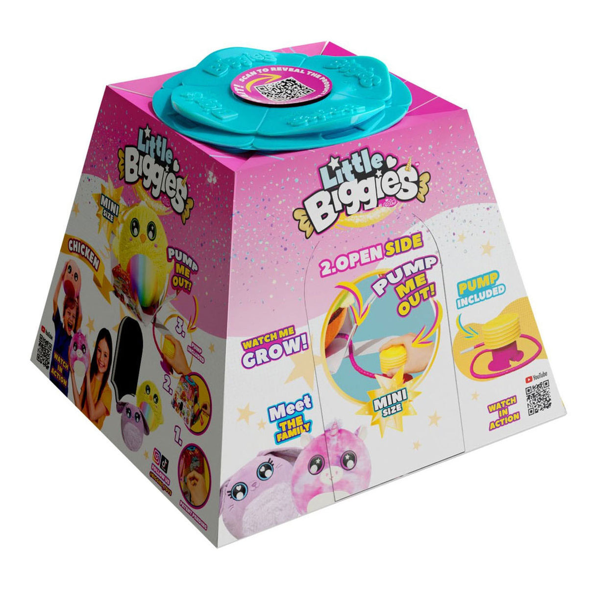 Spectron Little Biggies Hamburger Inflatable Plush Toy