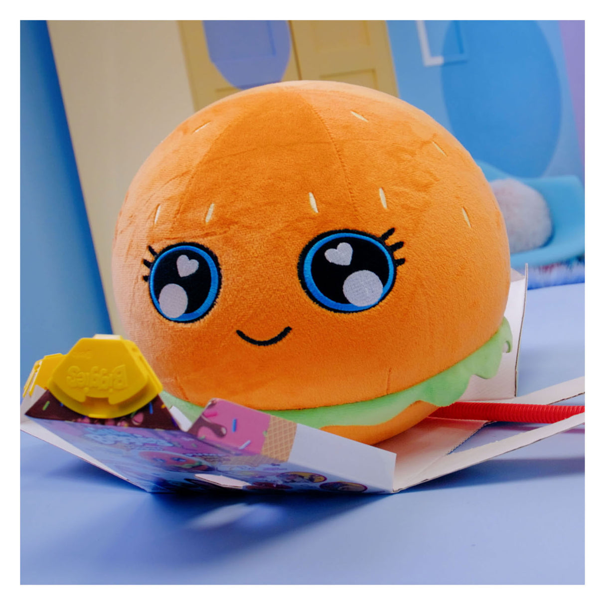 Spectron Little Biggies Hamburger Inflatable Plush Toy