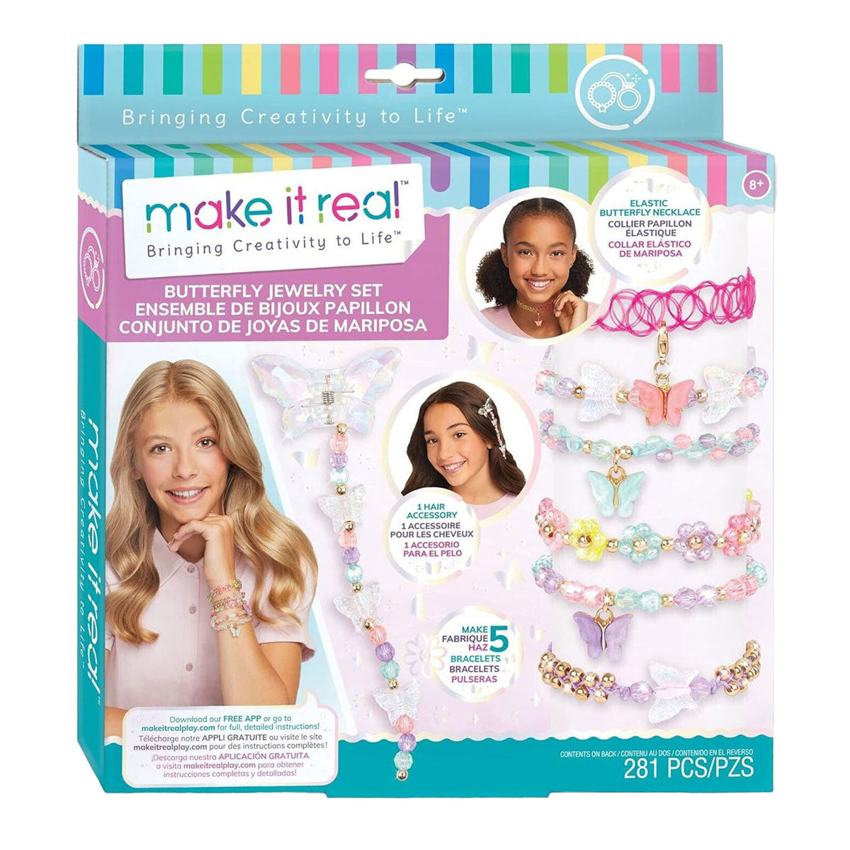 Spectron Make It Real Jewelry Make Butterflies Set