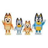 Moose Toys Bluey Family Speel Figures, 4st.