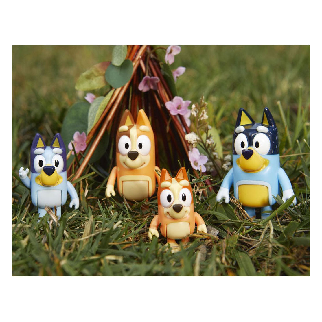 Moose Toys Bluey Family Speel Figures, 4st.