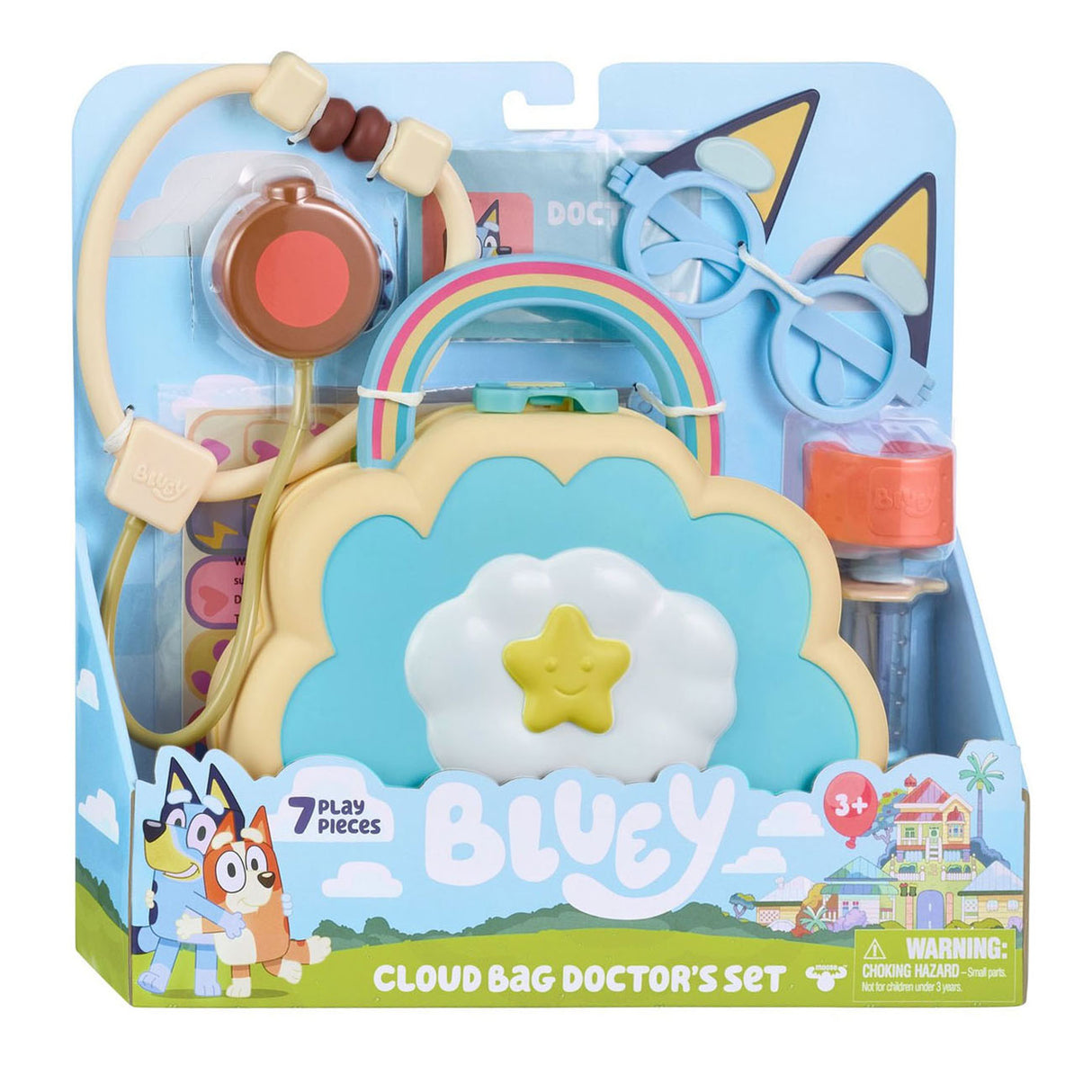 Moose Toys Bluey Doctor Play Set