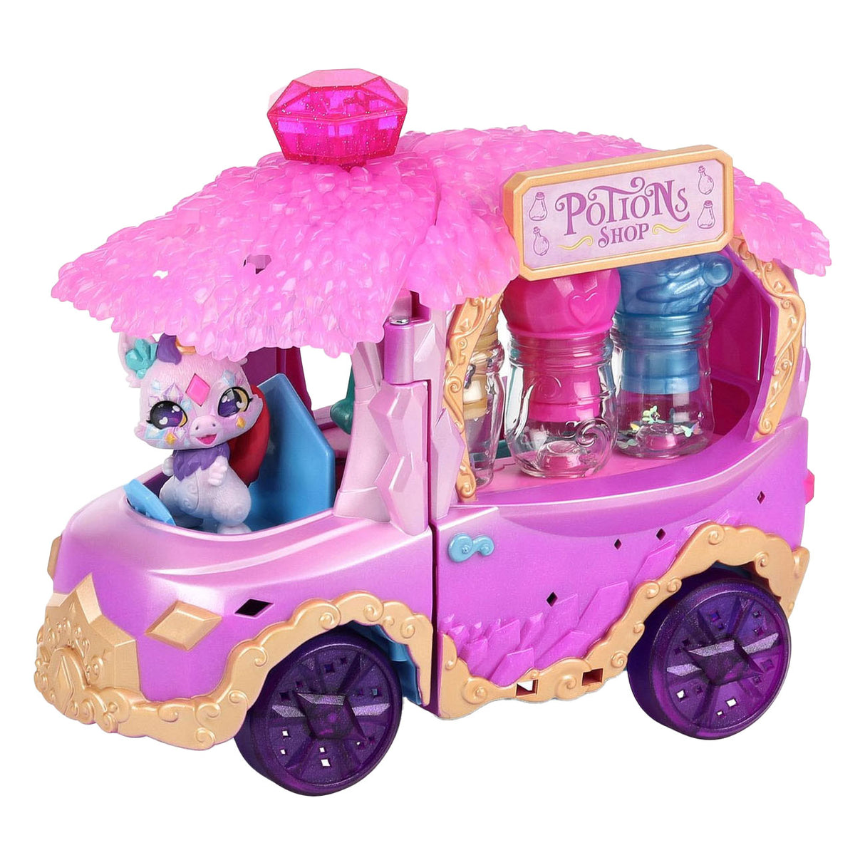 Moose Toys Mixies Mixlings Collecting Magic Magic Frank Vehicle Crystal Word Series 3