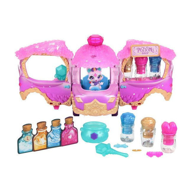 Moose Toys Mixies Mixlings Verzamelketels Magische Toverdrank Voertuig Crystal Woords Serie 3