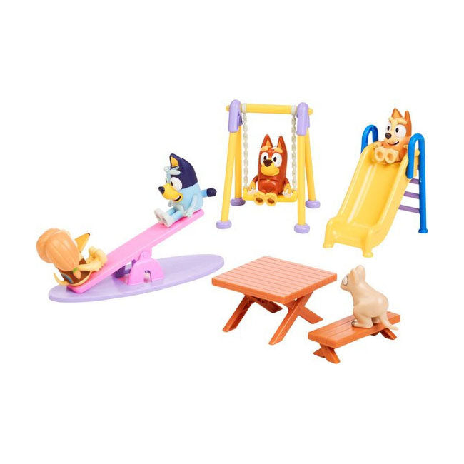 Elg leker bluey speeltuin deluxe play set