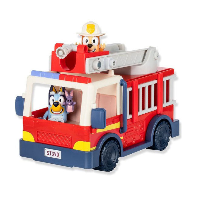 Moose Toys Blueys Feuerwehrauto mit 2 Spielfiguren