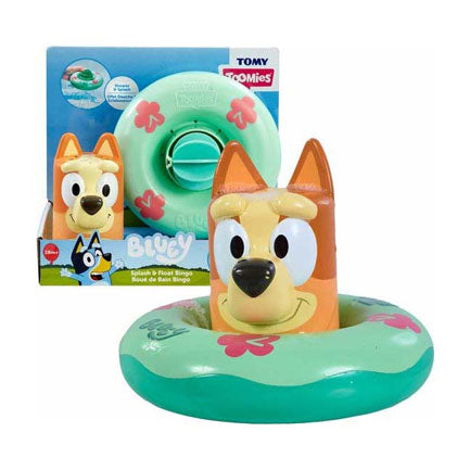 Moose Spillsaachen Bluey Splash a Float Bingo spillen Figur Bad Spillsaachen