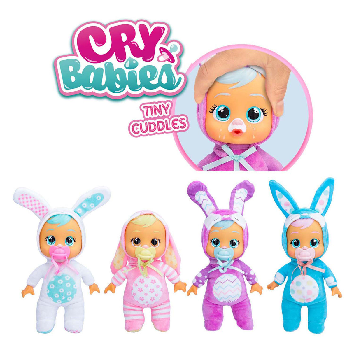 Spectron Cry Babies Tiny Cuddles Bunnies Babypop