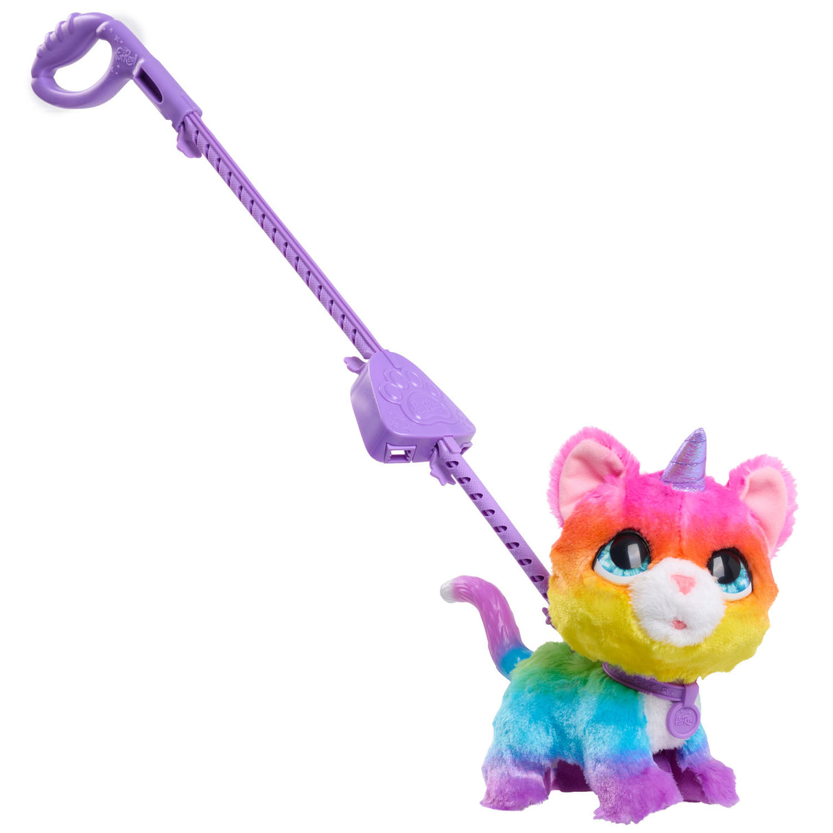 Spectron Furreal Walk-A-Lots Unicorn Cat Interactive Animal