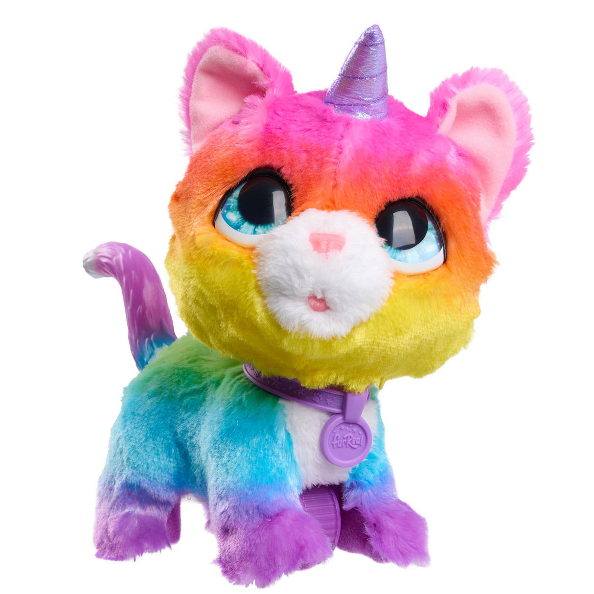 Spectron Furreal Walk-A-Lots Unicorn Cat Interactive Animal