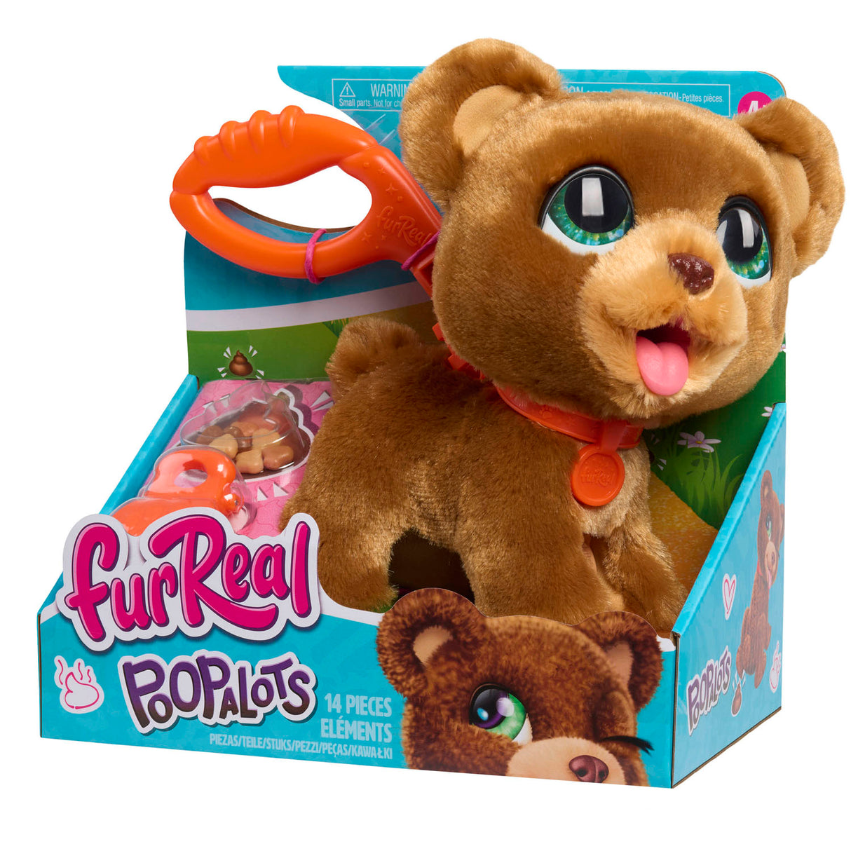 Spectron Furreal Poop-a-Lots porte un animal interactif