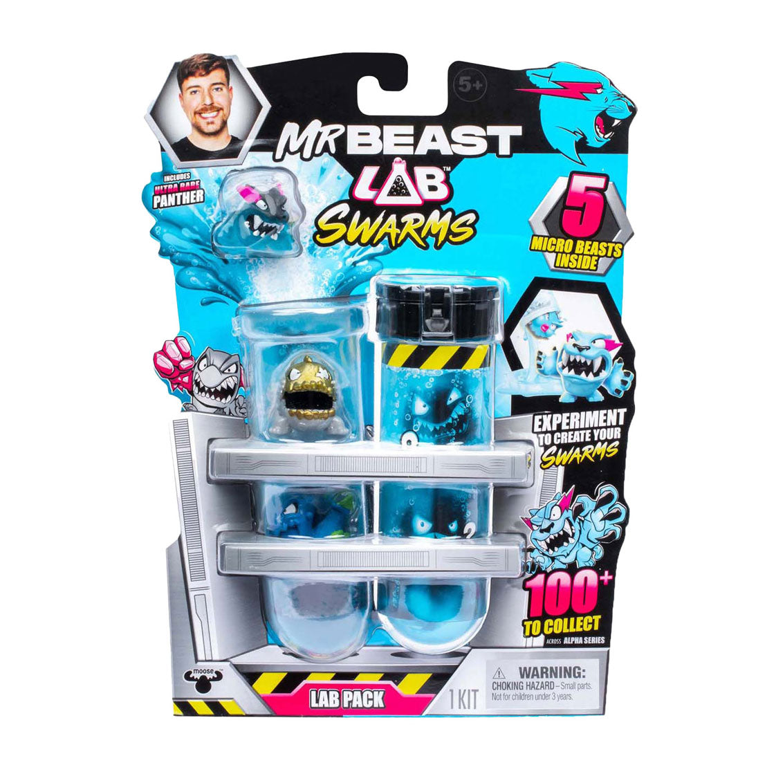 Spectron mrbeast lab biomites figures, 5-pack