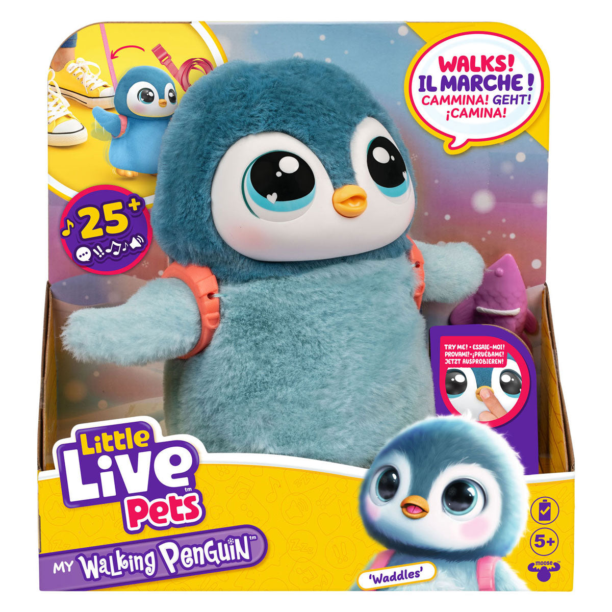 Spectron Little Live Pets Penguin Interaktivní zvíře