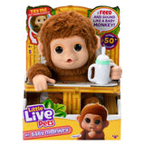 Moose toys littel live pets my baby monkey speelfiguur