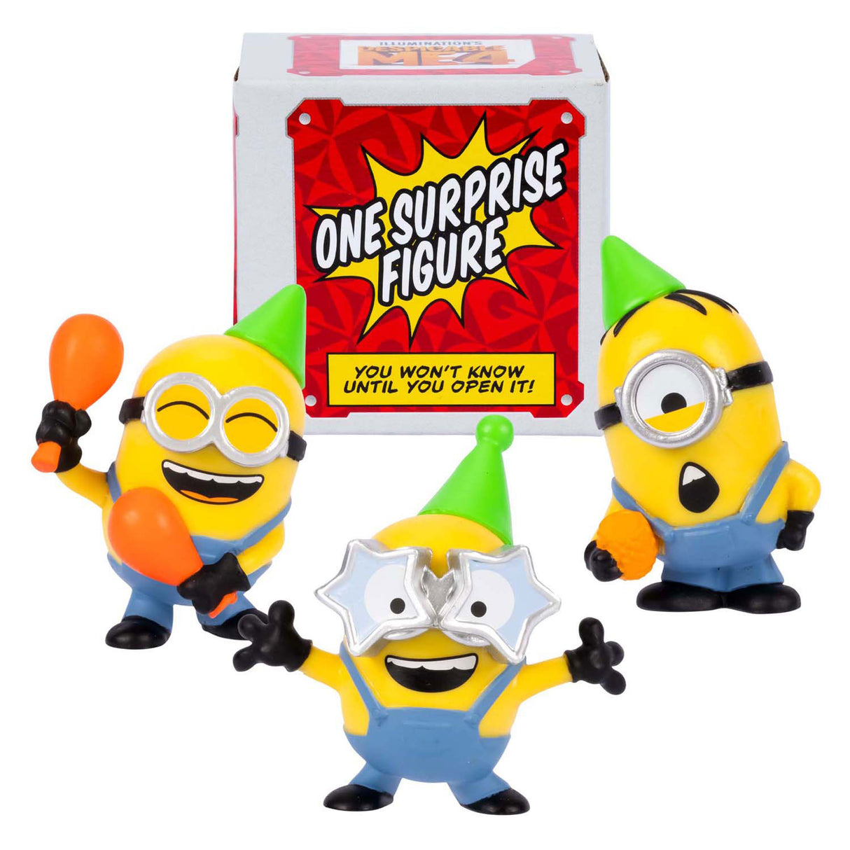 Moose Toys Despicable Me 4 AVL Squad Speelfiguren 4-pack