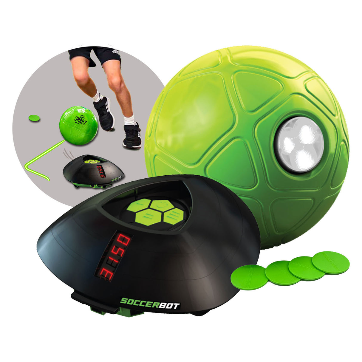 Spectron smartball soccerbot voetbalspel