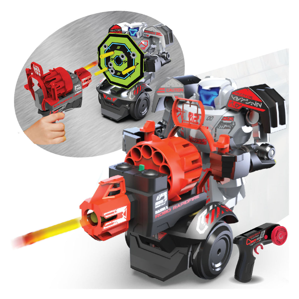 Silverlit Robo Rapidfire Shooting Roboter