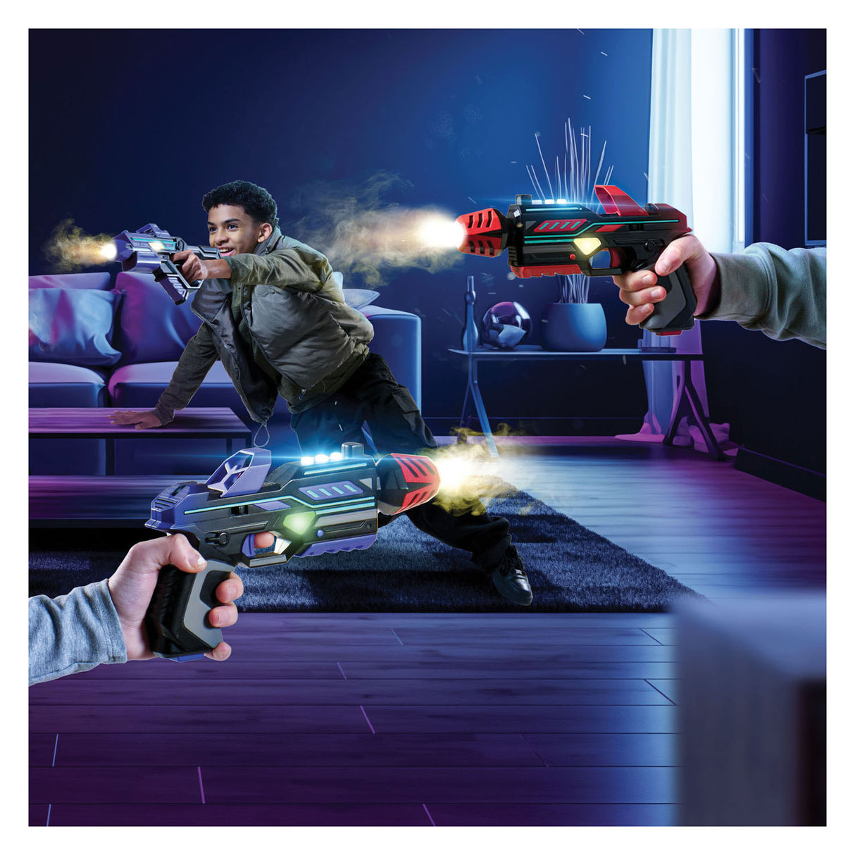 Vapor Strike Pistols Lasergame Game, 2-Pack