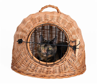 Panier de chat Trixie Rattan avec porte