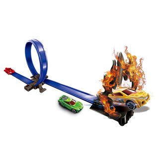 Race track flames with looping small | 2 pcs