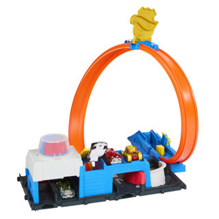 Hot wheels super policijska postaja v mestu – krožna steza