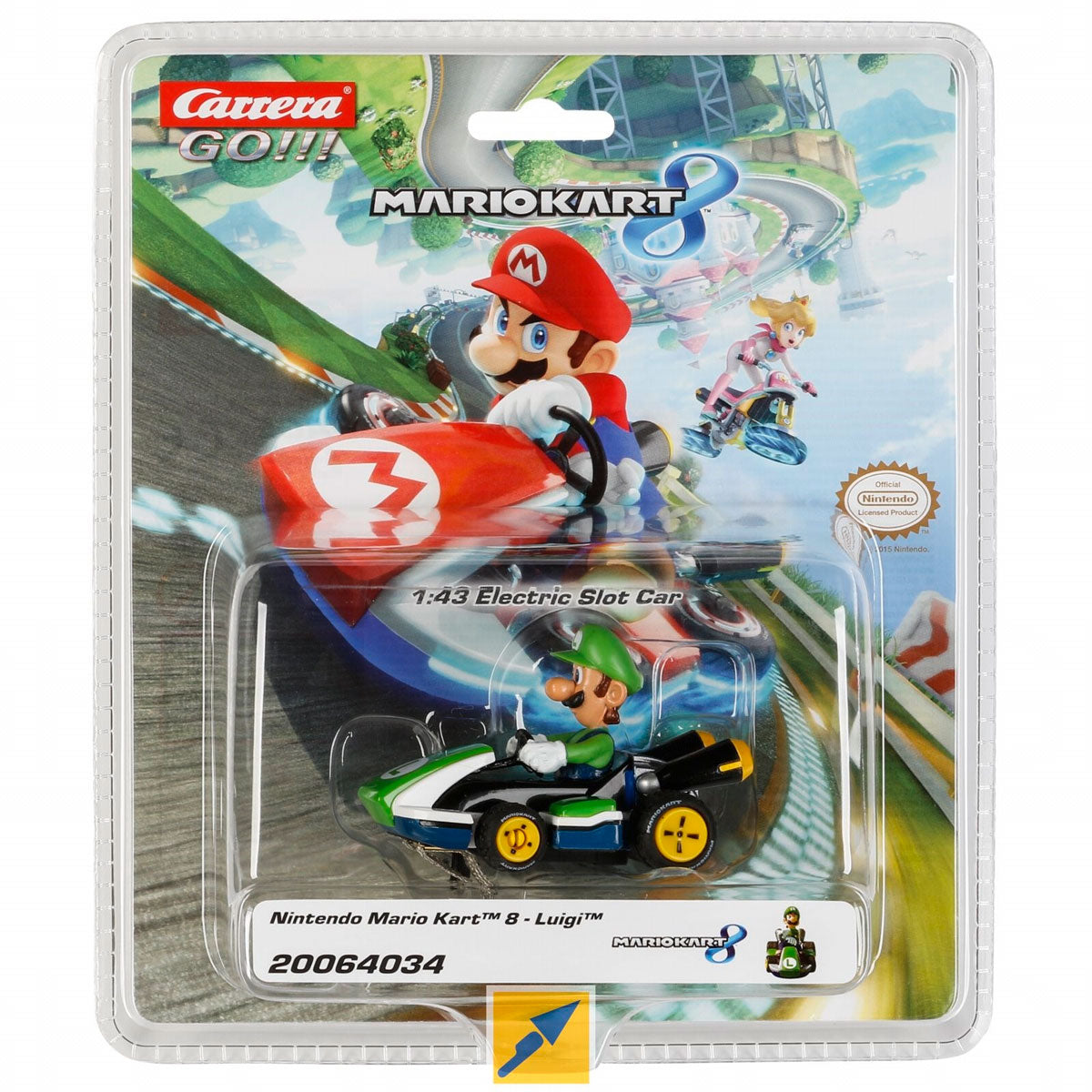 Carrera Go !!! Race Car Luigi