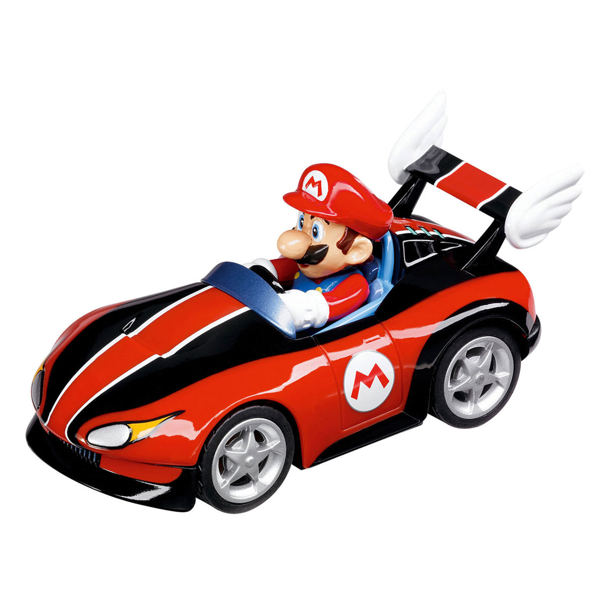 Super Mario Pull zréck Race Autoen, 3DLG.