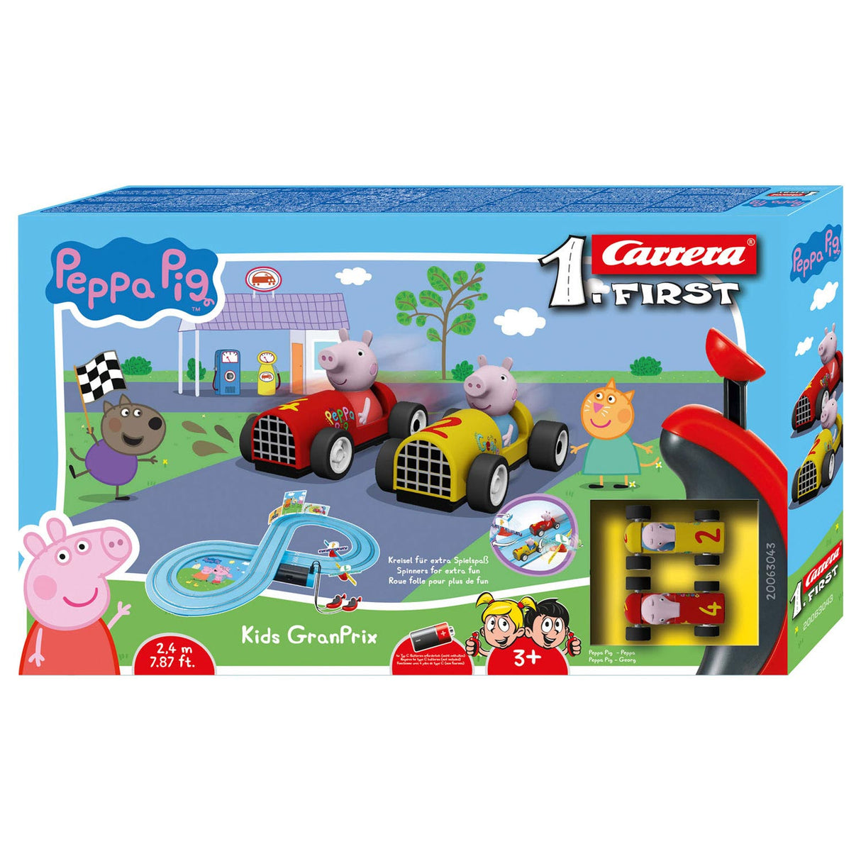 Carrera First Racebaan Peppa Pig