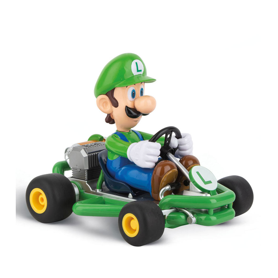 Carrera RC Super Mario Pipe Kart Luigi Lenkbares Auto