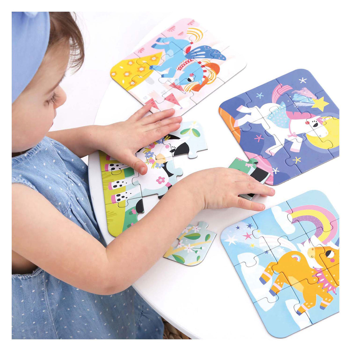 Banana panda - on-the-go puzzle ponies - 16 pcs.