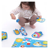 Banana panda - figure it out puzzle space - 20 pcs.