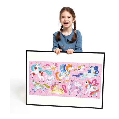 Banana panda - I love unicorns puzzle - 60 pcs.
