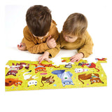 Bananenpanda - Ech Léift Kazen Puzzel - 60 Stéck.