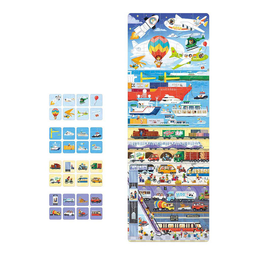 Banana panda - puzzle transport - 24 pcs.