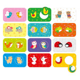 Banana panda - find the same friends puzzles - 12 pcs.
