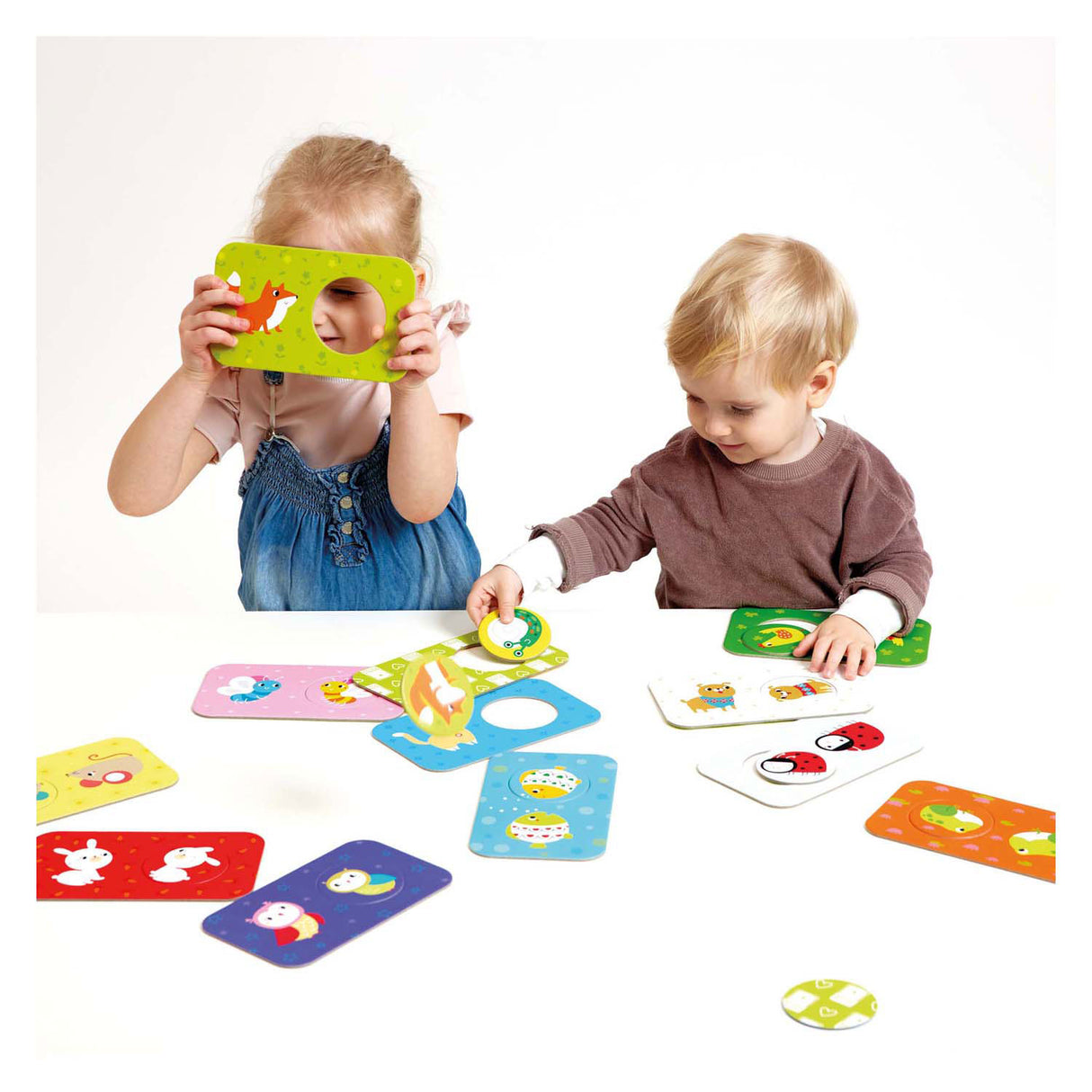 Banana panda - find the same friends puzzles - 12 pcs.