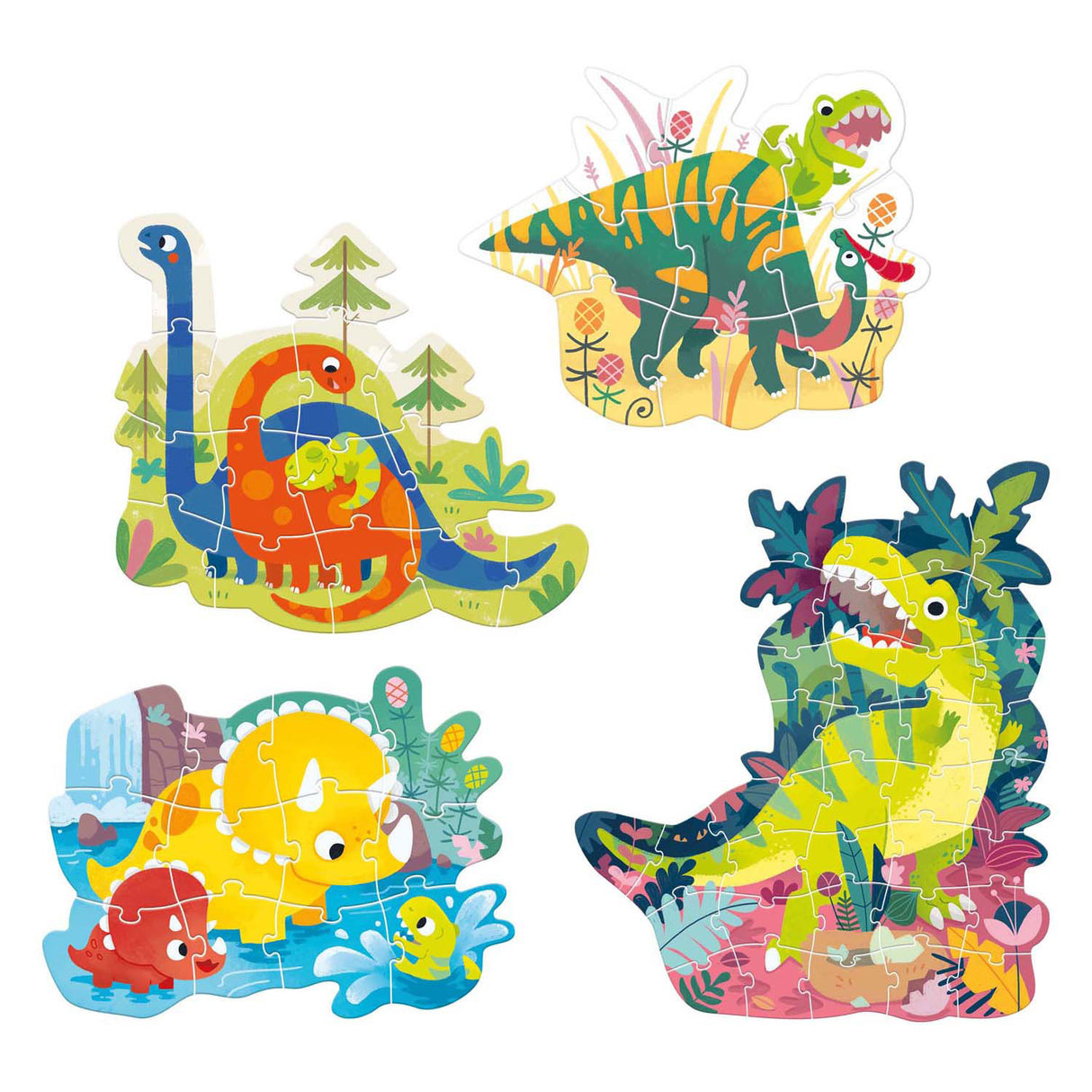 Banana panda - dinosaurs playing hands - 71st.