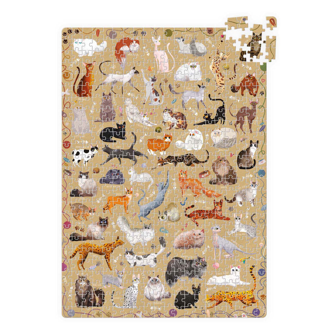 Banana panda - puzzlove cats - 500 pcs.