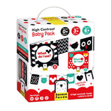 Banana panda - high contrast baby set
