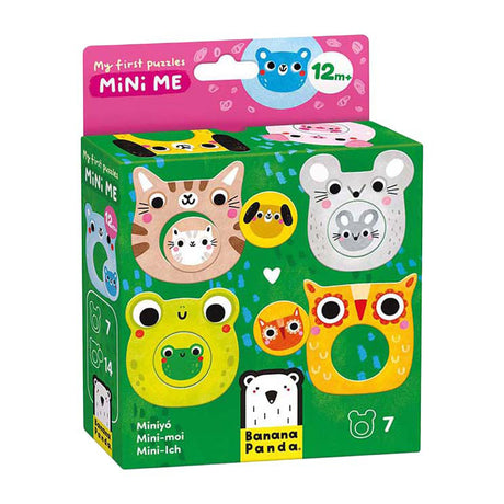 Banana panda - my first puzzles - mini me animals with babies