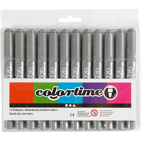 Podjetje Creativ https: www.cchobby.nl colortime-pens-line-thickness-5-mm-gray-12-piece-1-box