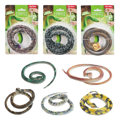 Toi-toys animal world lifelike snake 60cm