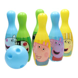 SET SABRO BOWLING Set Peppa Pig, 7dlg.