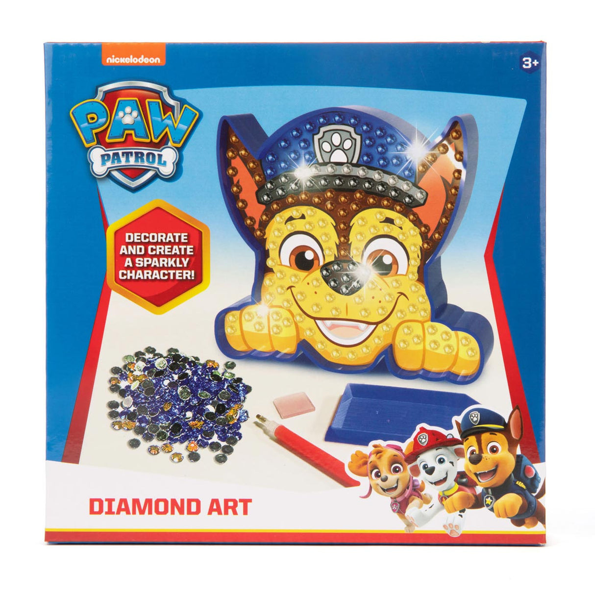 Paw Patrol Diamond Painting Art - Chase